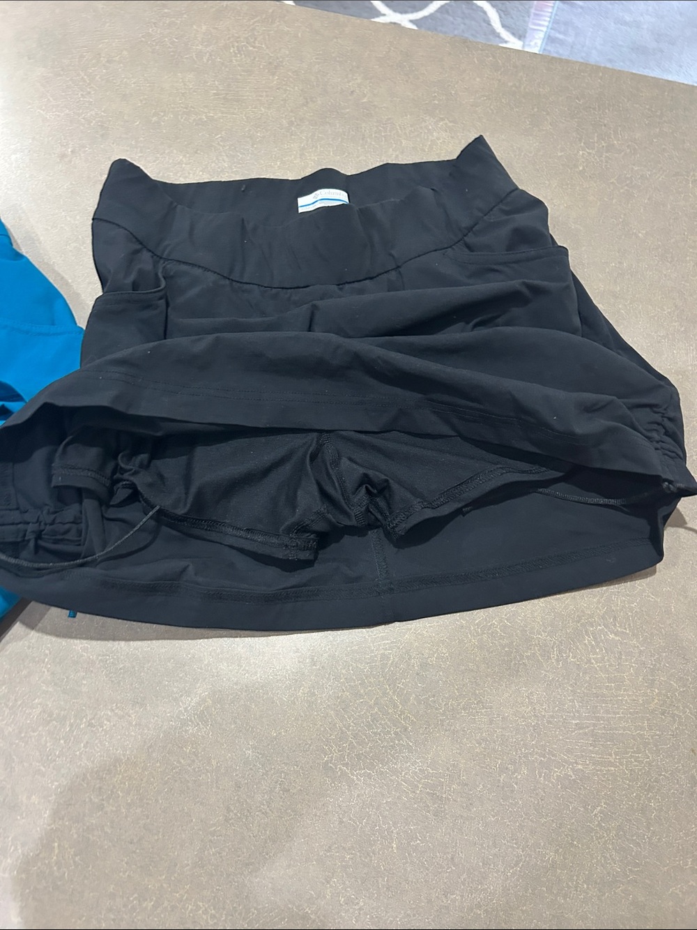 Columbia Blue and Black Athletic Skorts - Pair - Picture 4 of 9